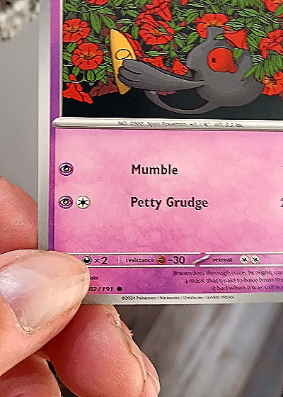 2024 Pokémon Scarlet & Violet Surging Sparks #082 Yamask — front