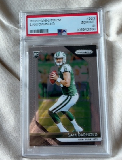 2018 Panini Prizm #203 Sam Darnold — front