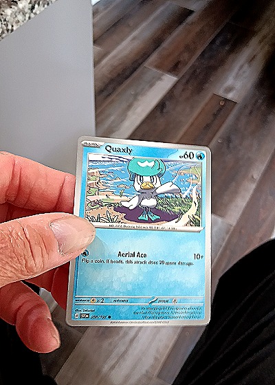 2024 Pokémon Surging Sparks #50 Quaxly — front