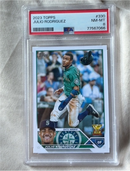 2023 Topps #330 Julio Rodriguez — front