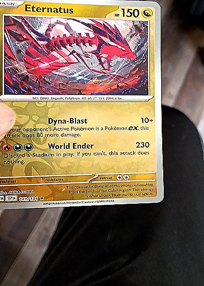 2023 Pokémon Scarlet & Violet #037 Eternatus — front