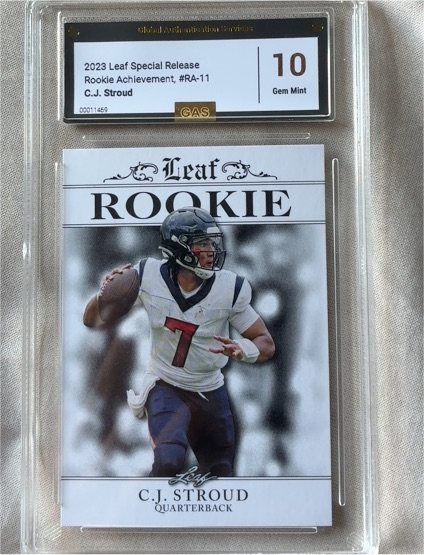 2023 Leaf Special Release Rookie Achievement #RA-11 C.J. Stroud — front