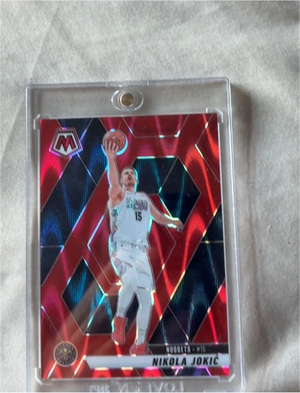 2022 Panini Mosaic #15 Nikola Jokic — front