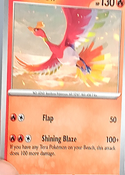 2024 Pokémon SV08 Surging Sparks #019 Ho-Oh — front
