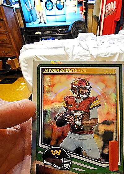 2024 Panini Score #150 Jayden Daniels — front