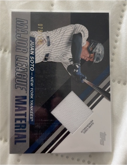 2024 Topps Update Major League Material #MLMU-JS Juan Soto — front