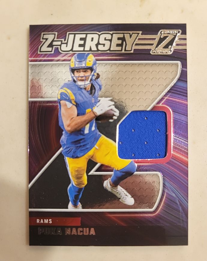 2024 Panini Zenith Z-Jersey Puka Nacua — front