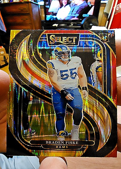 2023 Panini Select #RC Braden Fiske — front