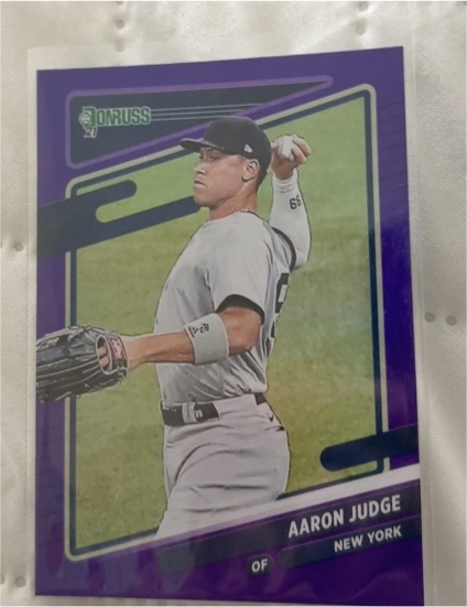 2021 Panini Donruss #182 Aaron Judge — front
