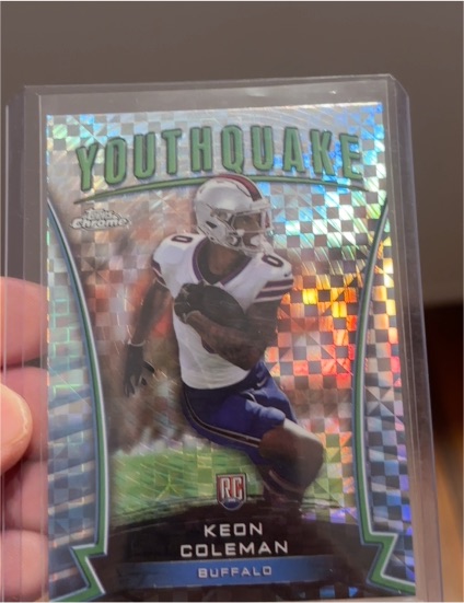 2024 Topps Chrome #Y-21 Keon Coleman Youthquake — front