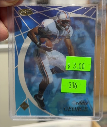 1995 Pacific #316 Eddie George — front