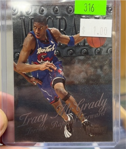 1998-99 Fleer Metal Universe #51 Tracy McGrady — front
