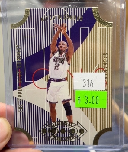 1996-97 Upper Deck Fast Break Connections #FB15 Mitch Richmond — front