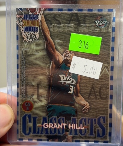 1996-97 Topps Stadium Club Class Acts #CA5 Grant Hill — front