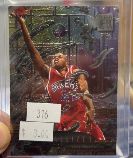 1996-97 Fleer Metal #233 Jerry Stackhouse — front