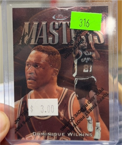 1997-98 Topps Finest #44 Dominique Wilkins — front