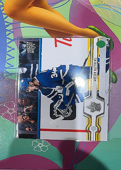 2019-20 Upper Deck #1 Auston Matthews — front