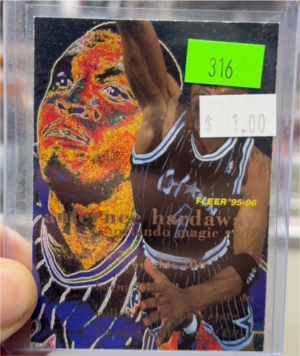 1995-96 Fleer #129 Anfernee Hardaway — front