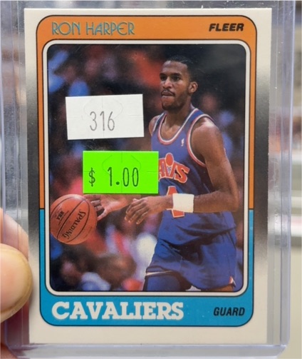 1988-89 Fleer #23 Ron Harper — front