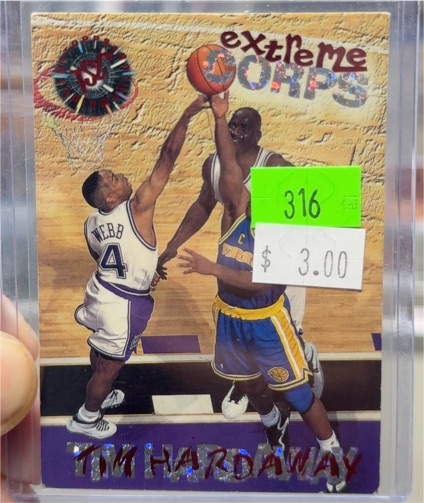 1995 Upper Deck Extreme Corps #316 Tim Hardaway — front