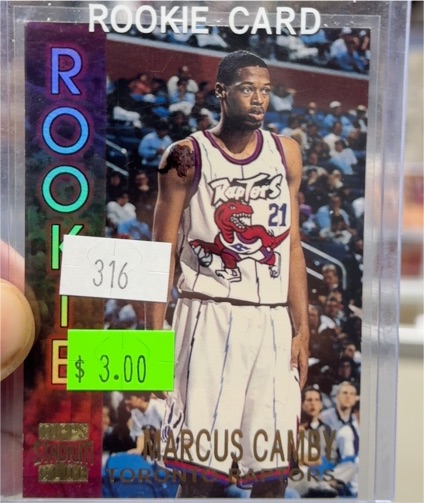 1996-97 Topps Stadium Club #R17 Marcus Camby Rookie — front