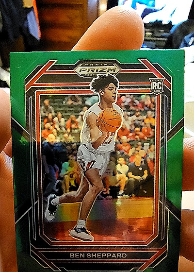 2023-24 Panini Prizm Draft Picks #34 Ben Sheppard — front