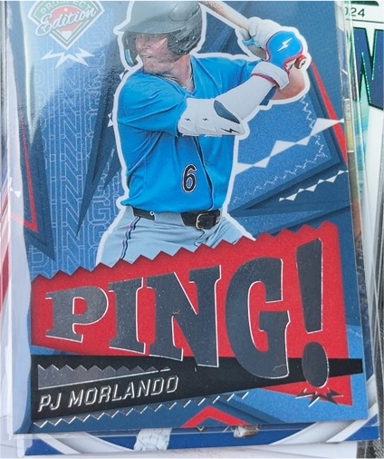 2024 Panini Prospect Edition Ping! #5 PJ Morlando — front