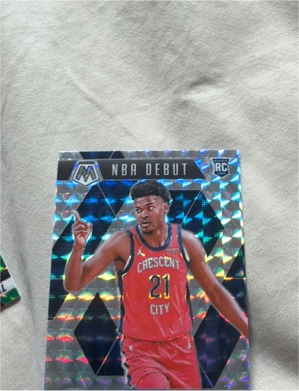 2024-25 Panini Mosaic #255 Yves Missi NBA Debut — front