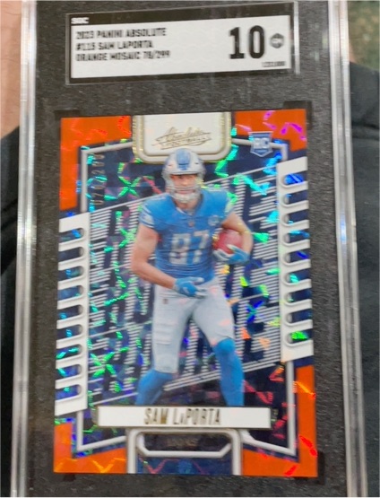 2023 Panini Absolute #115 Sam LaPorta Rookie — front