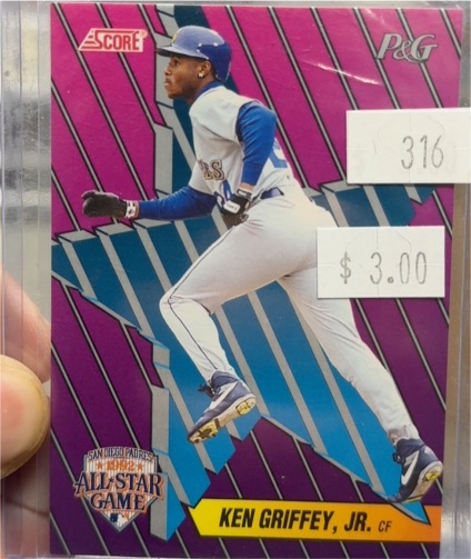 1992 Score P&G All-Star Game #7 Ken Griffey, Jr. — front