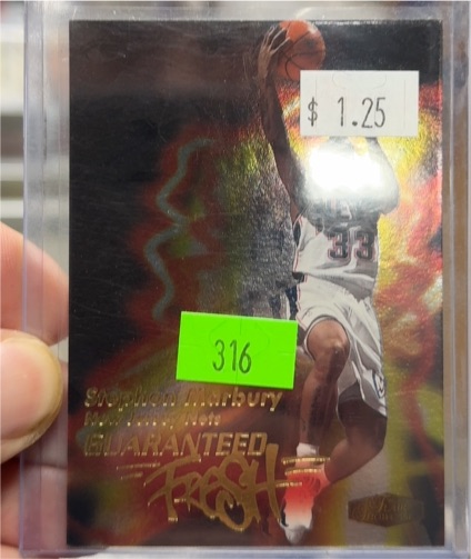 1995 Upper Deck Guaranteed Fresh #316 Sharone Wright — front