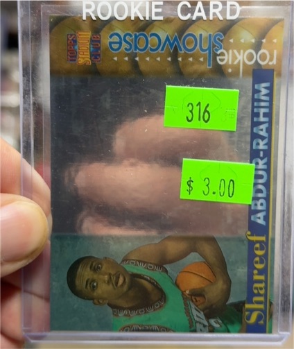 1996-97 Topps Stadium Club Rookie Showcase #RS2 Shareef Abdur-Rahim — front