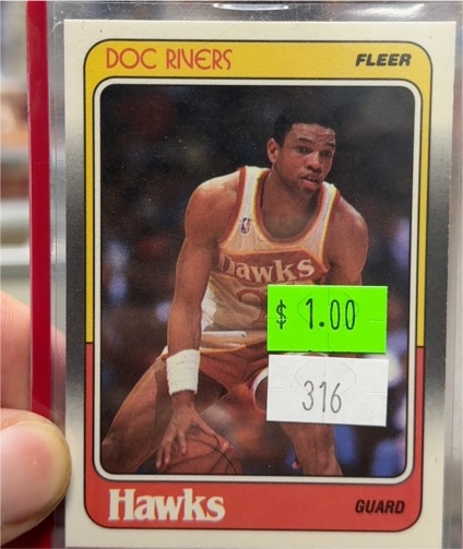 1988-89 Fleer #3 Doc Rivers — front