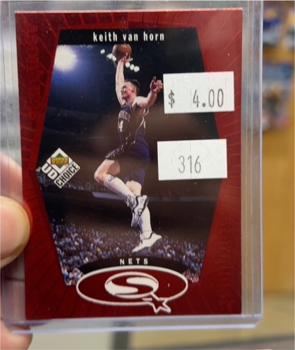 1998-99 Upper Deck Choice StarQuest #SQ17 Keith Van Horn — front