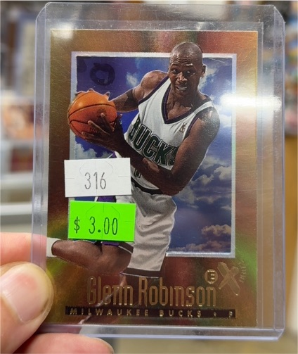 1996-97 Skybox E-X2000 #39 Glenn Robinson — front