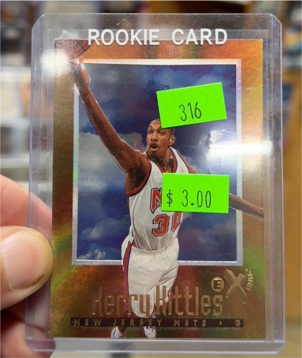 1994-95 Fleer Kenny Littles Rookie Card — front