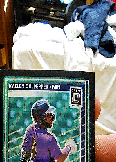 2025 Donruss Optic Circles Prizm #120 Kaelen Culpepper — front