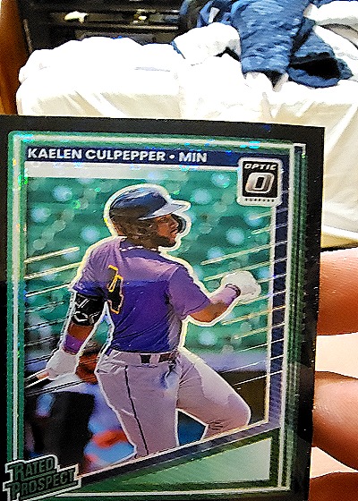 2025 Panini Donruss Optic #120 Kaelen Culpepper Rated Prospect — front