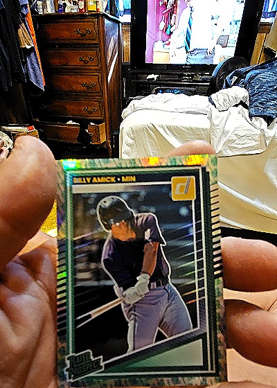 2025 Donruss Optic #MRN Billy Amick — front