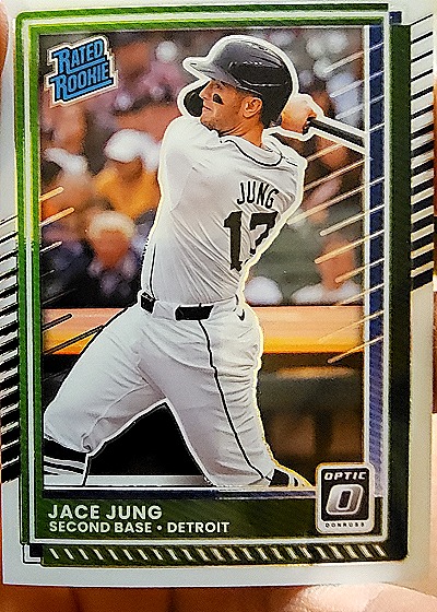 2025 Donruss Optic #52 Jace Jung — front