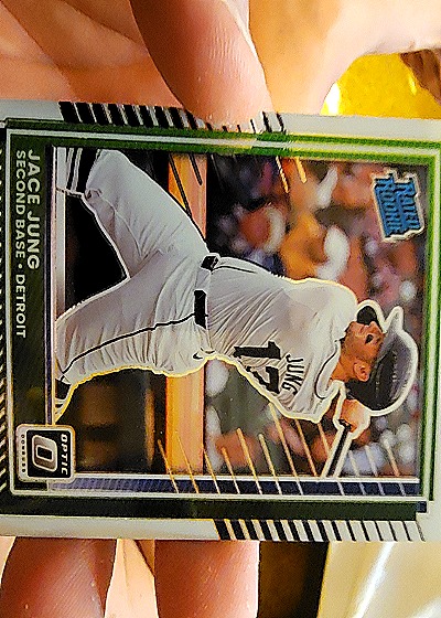 2025 Panini Donruss Optic #52 Jace Jung — front