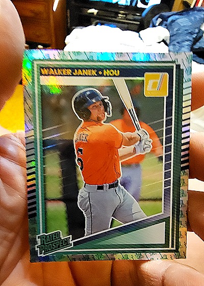 2025 Panini Donruss #176 Walker Janek Rated Prospect — front