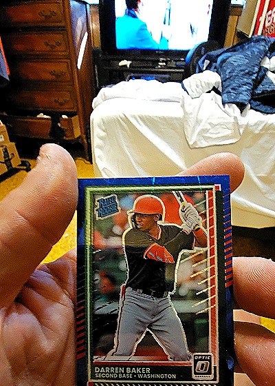 2023 Donruss Optic #16 Darren Baker — front