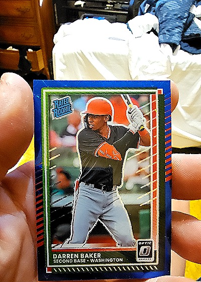 2025 Donruss #43 Darren Baker Rated Rookie — front
