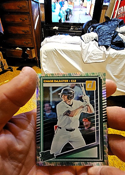2025 Donruss Baseball #107 Chase DeLauter — front