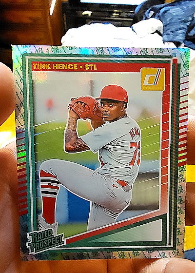 2025 Donruss #166 Tink Hence — front