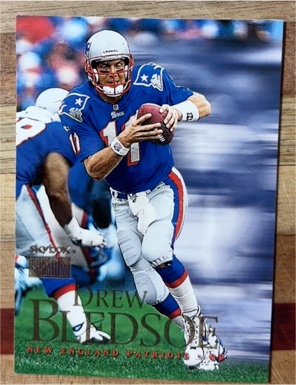 1999 SkyBox Premium #158 Drew Bledsoe — front