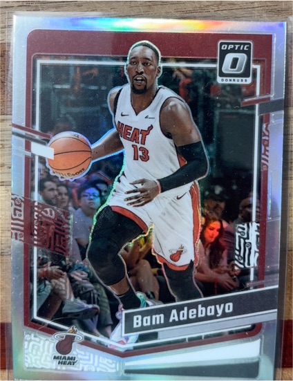 2023-24 Panini Donruss Optic #13 Bam Adebayo — front