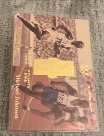 1996 Select #108 Michael Johnson — front