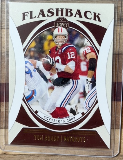 2021 Panini Legacy Flashback #FB-22 Tom Brady — front